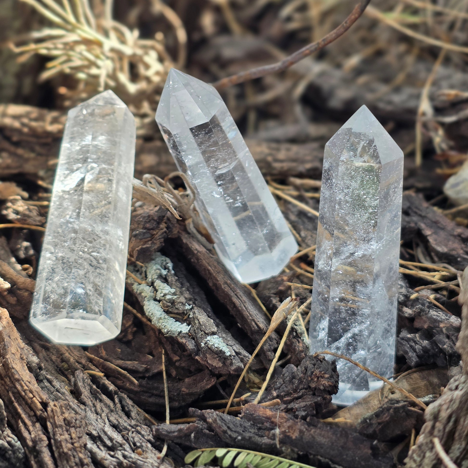 Punta de poder Cuarzo Crystal