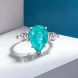 Anillo de Turmalina Paraiba