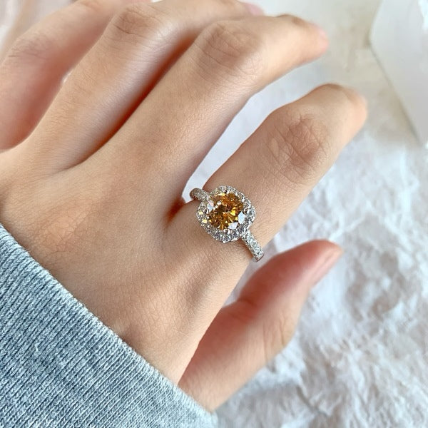Anillo Citrino