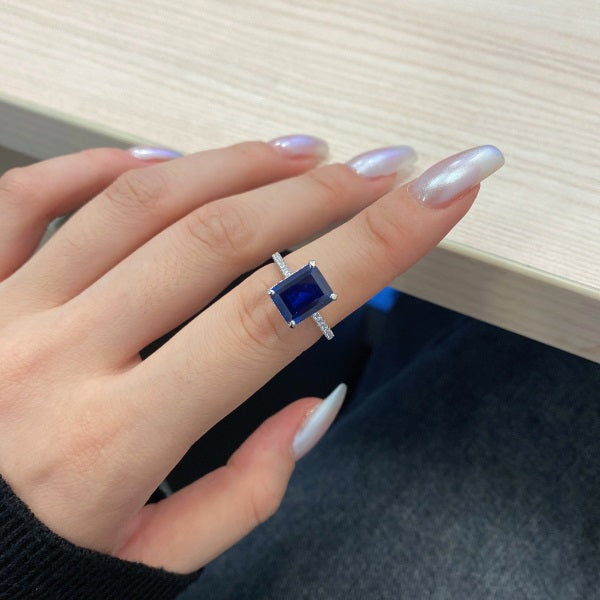 Anillo Zafiro