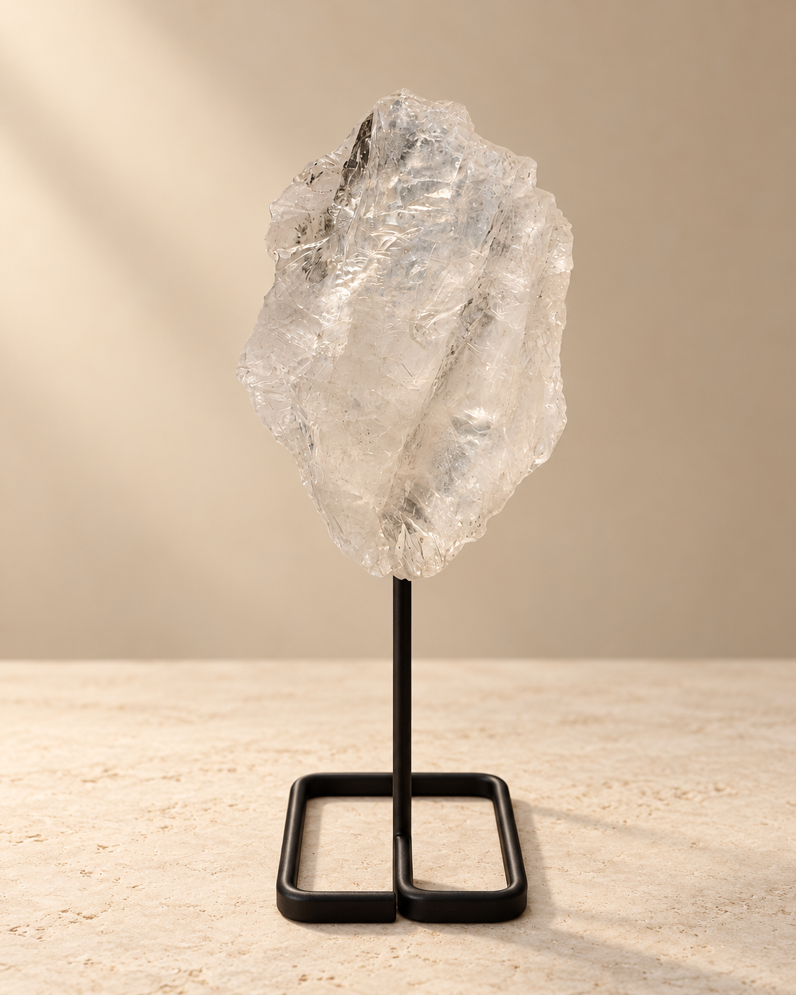 Cuarzo crystal en Base