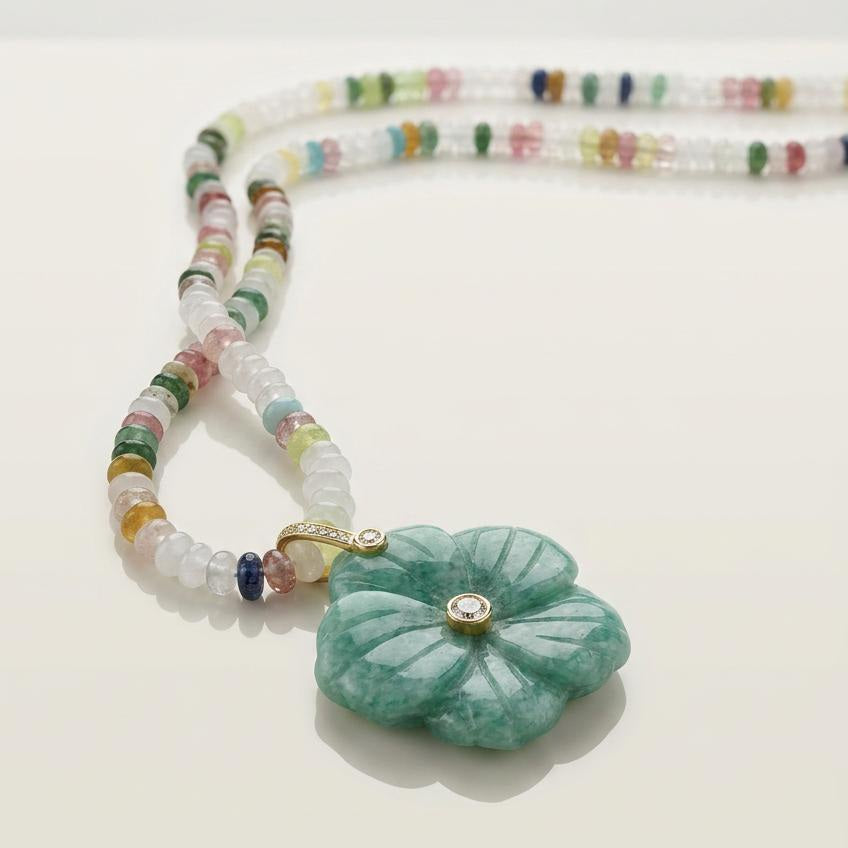 Collar  Flor de Gaia