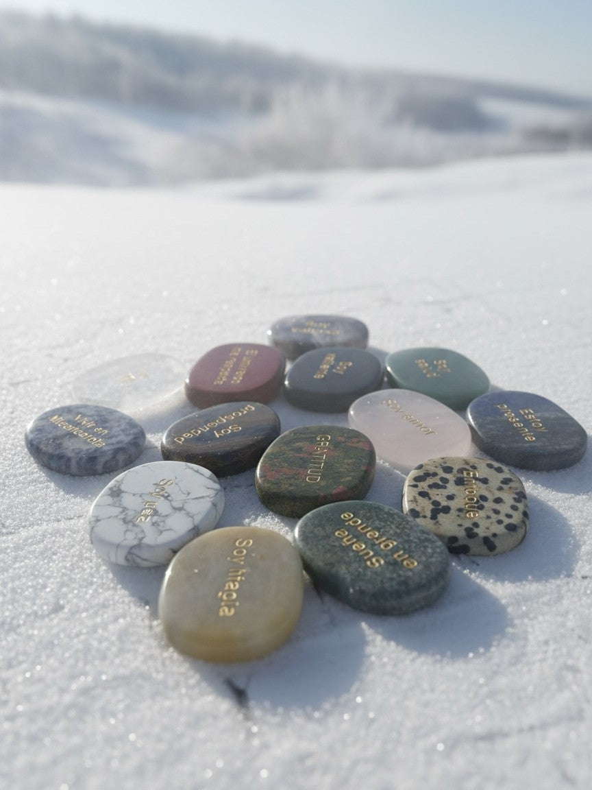 Cuarzos con afirmaciones