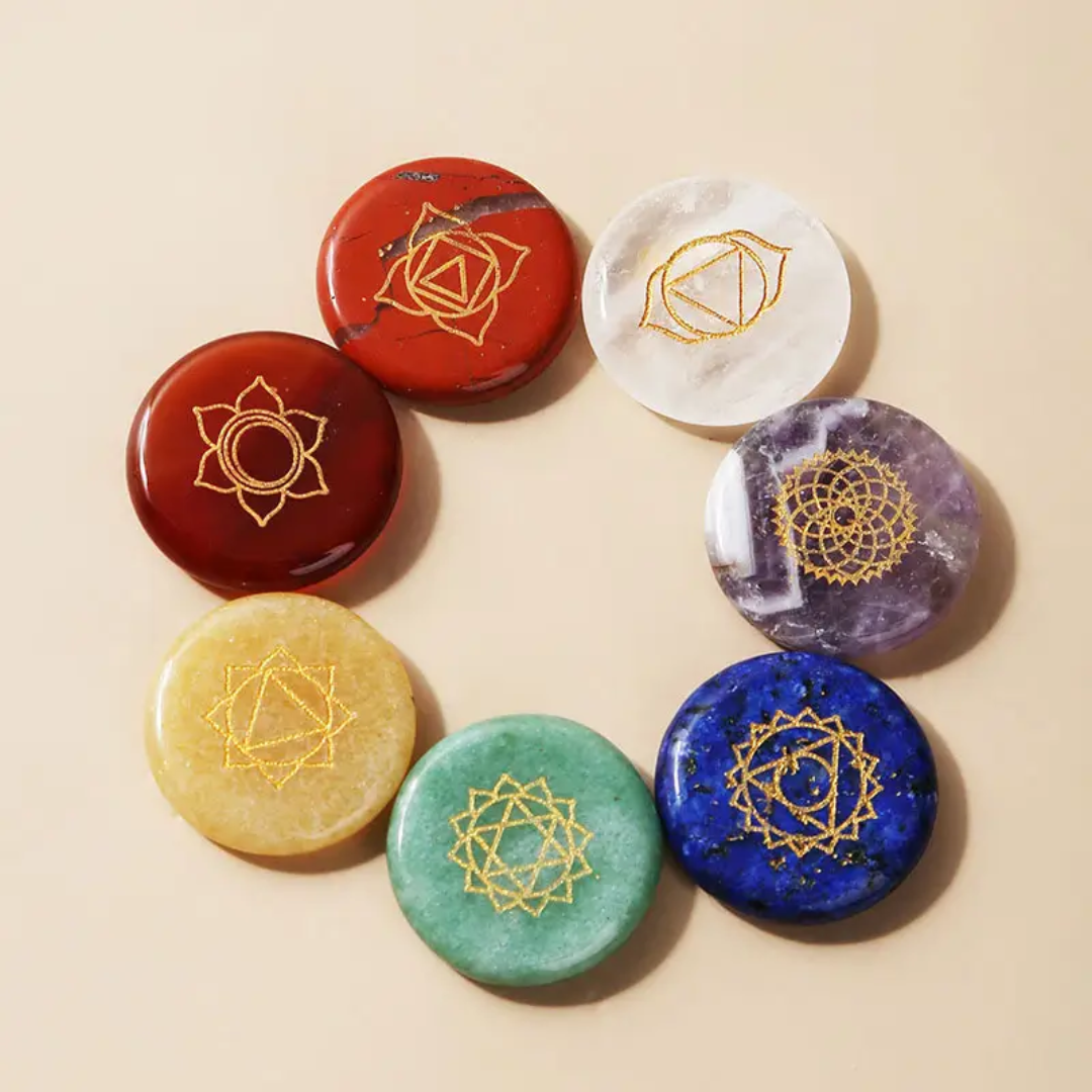 Crystal Grid 7 Chackras