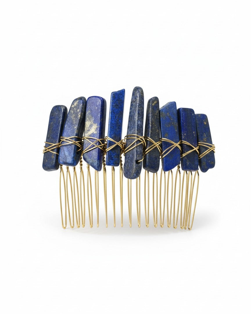 Peineta de Cuarzo estilo Boho