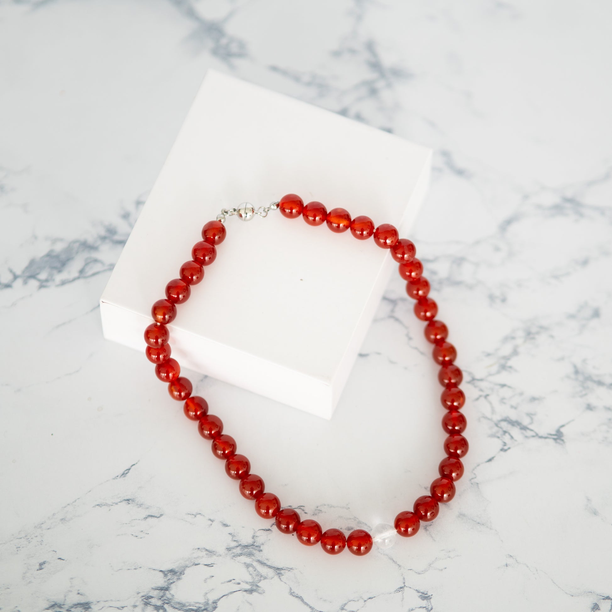Gran Collar Jaspe Rojo