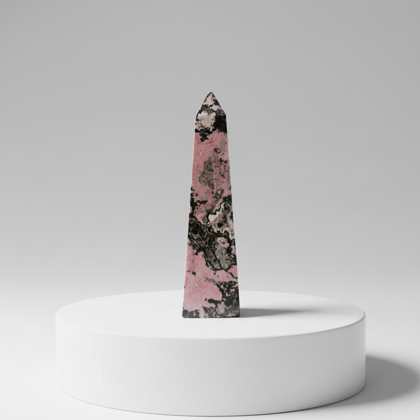 Obelisco rodonita chico