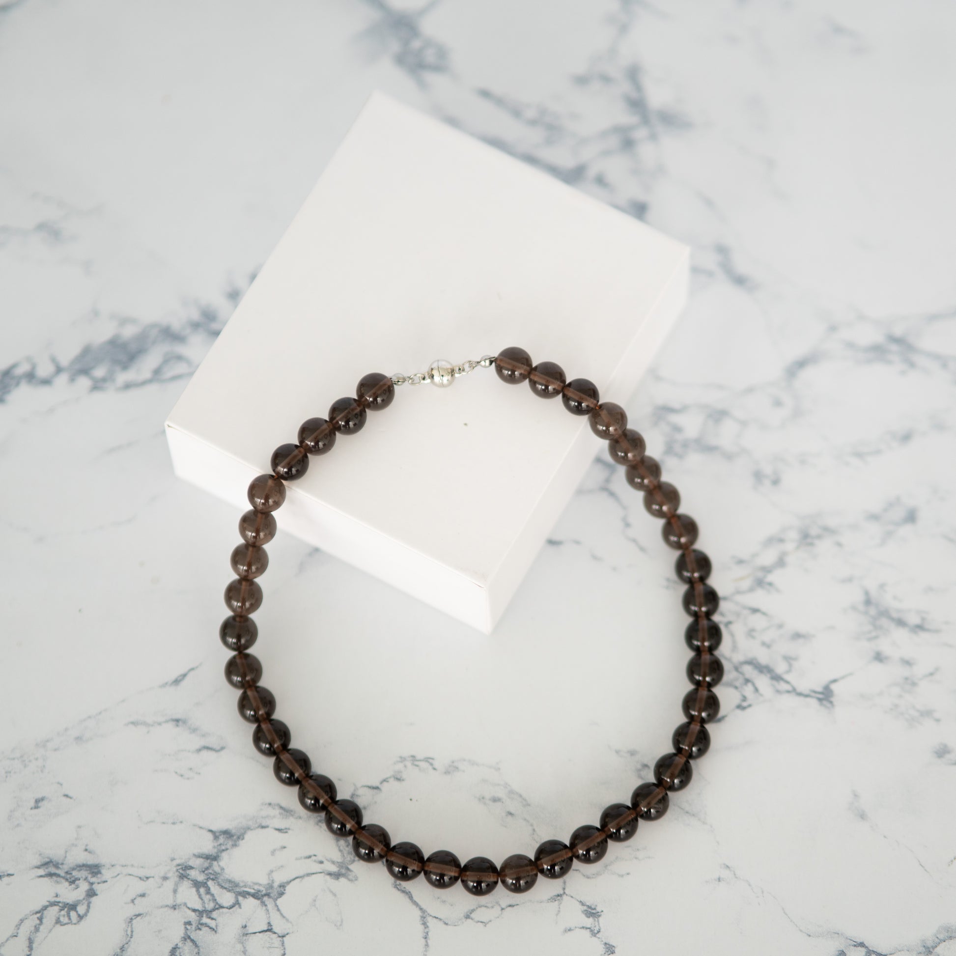 Gran Collar Cuarzo Ahumado