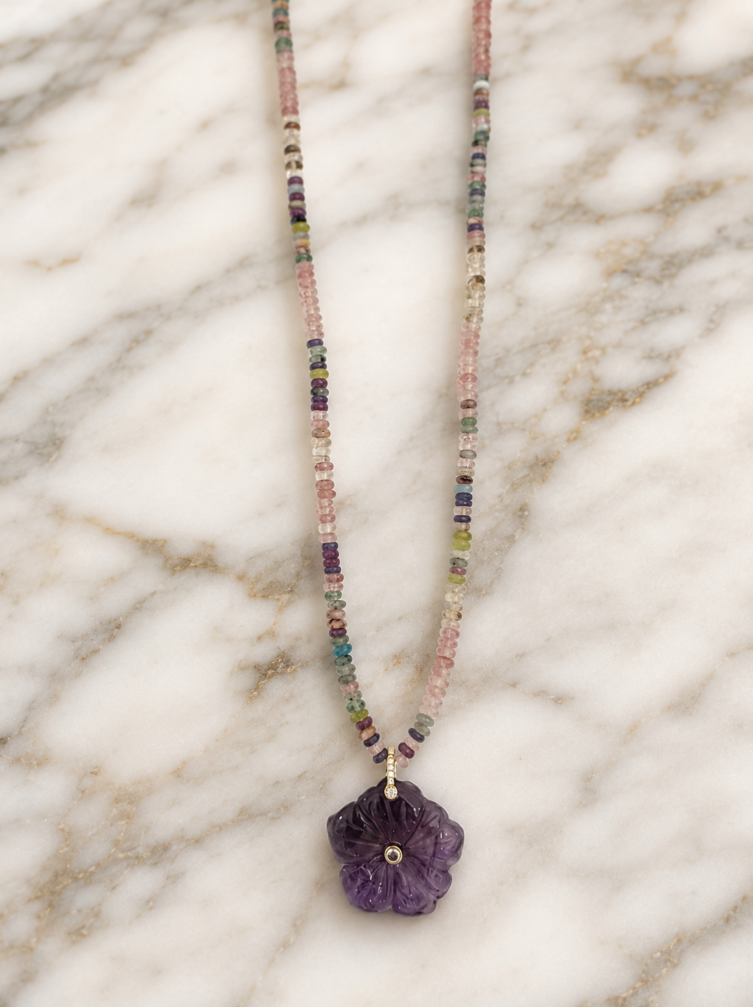 Collar  Flor de Gaia