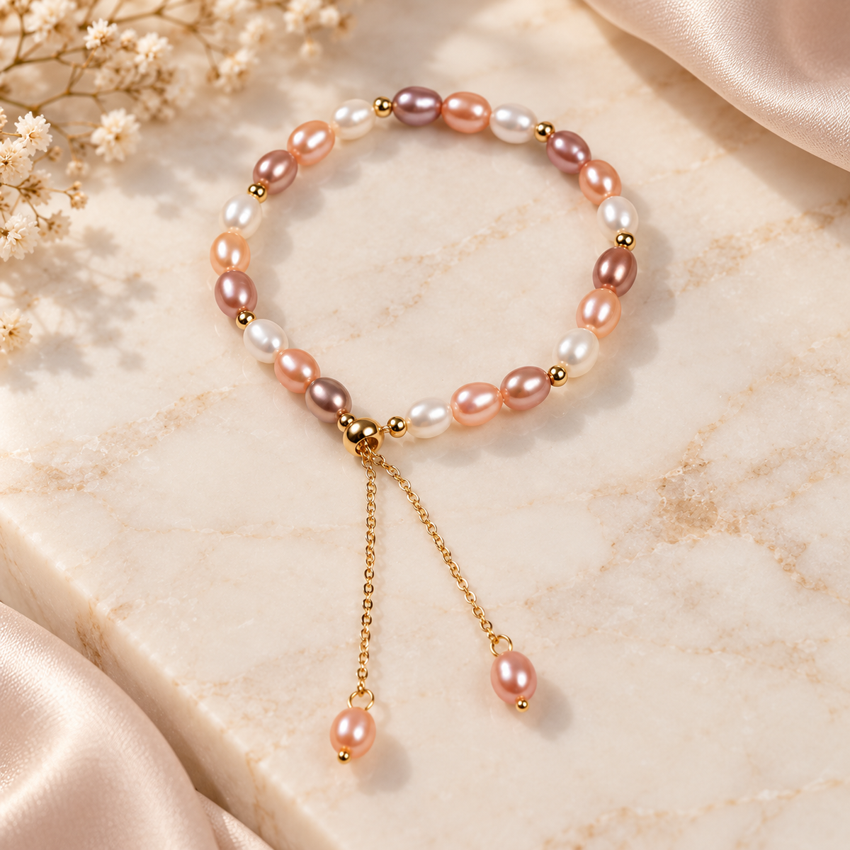 Pulsera  Perla  Aurora