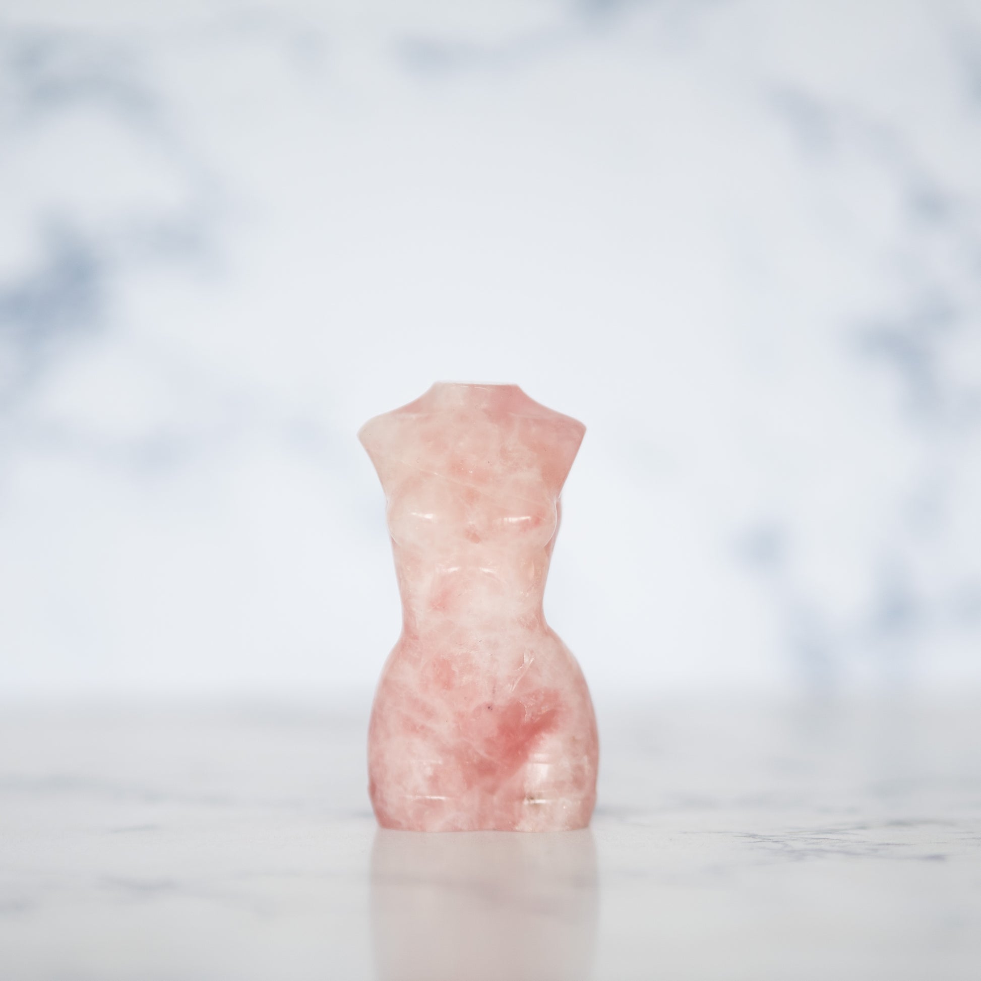 Diosa de Cuarzo Rosa