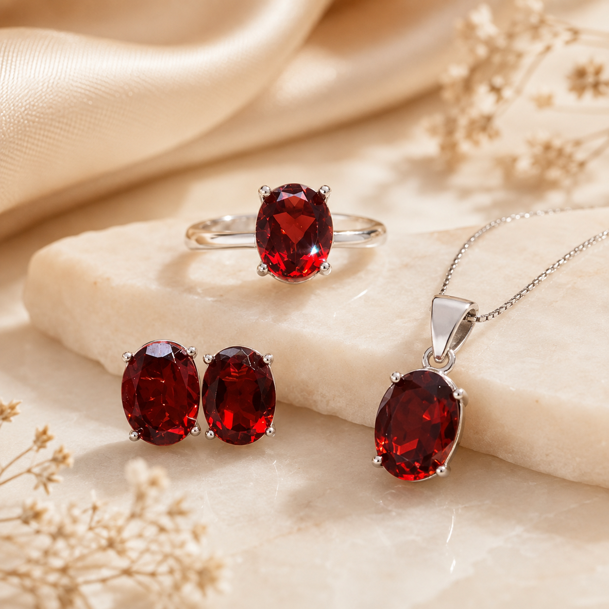 Set fuego Sagrado Granate