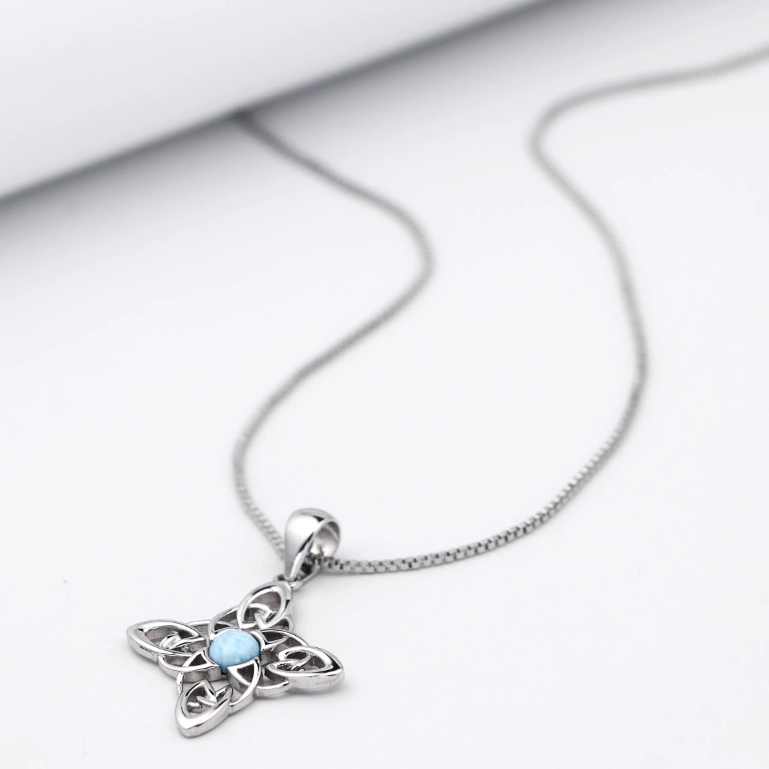 Nudo de bruja Larimar