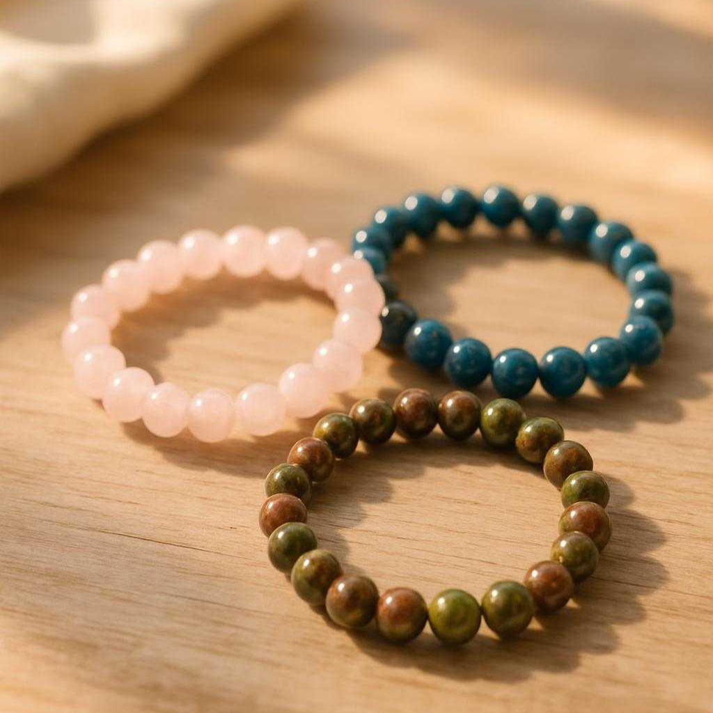 Pulseras con Cuarzos