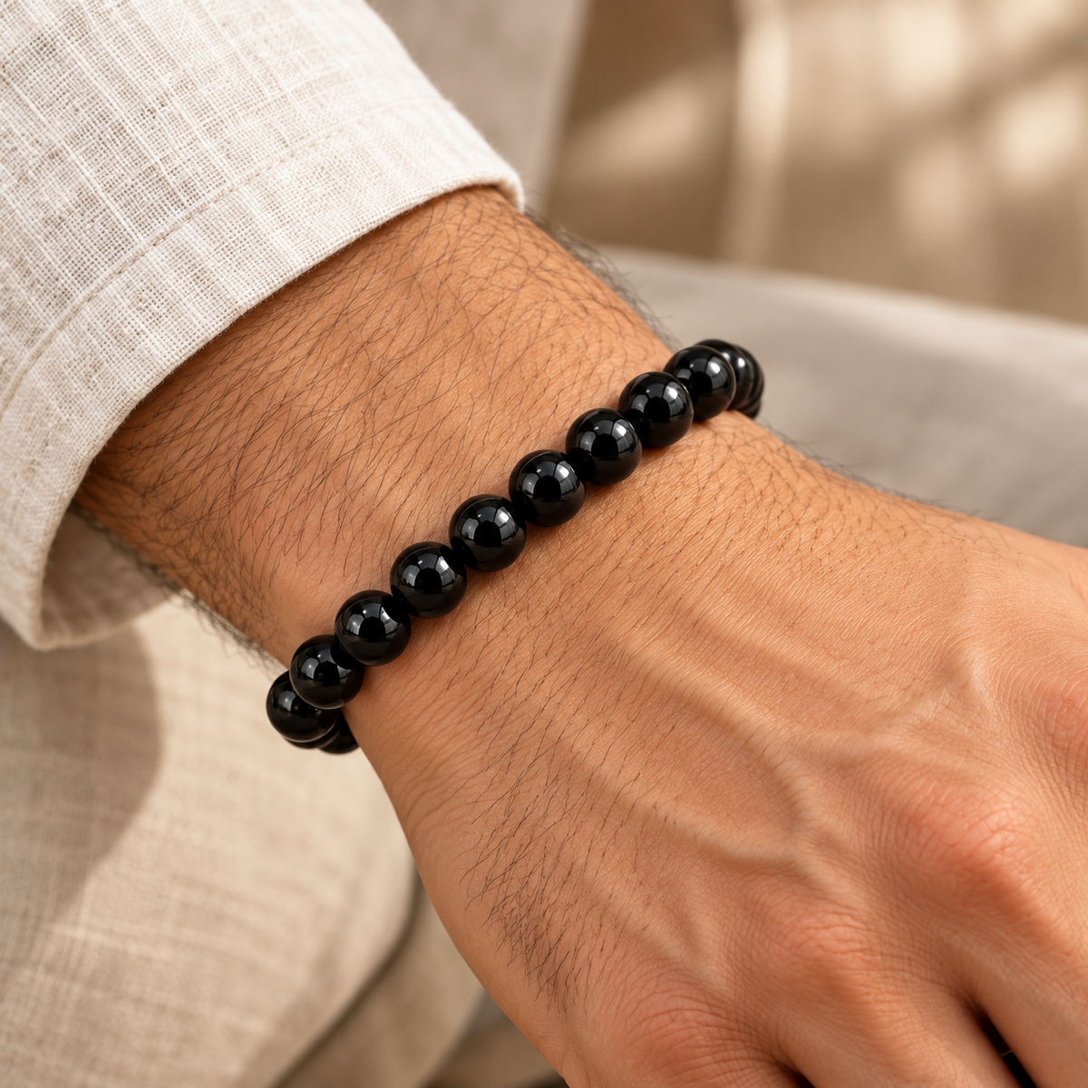 Pulsera obsidiana