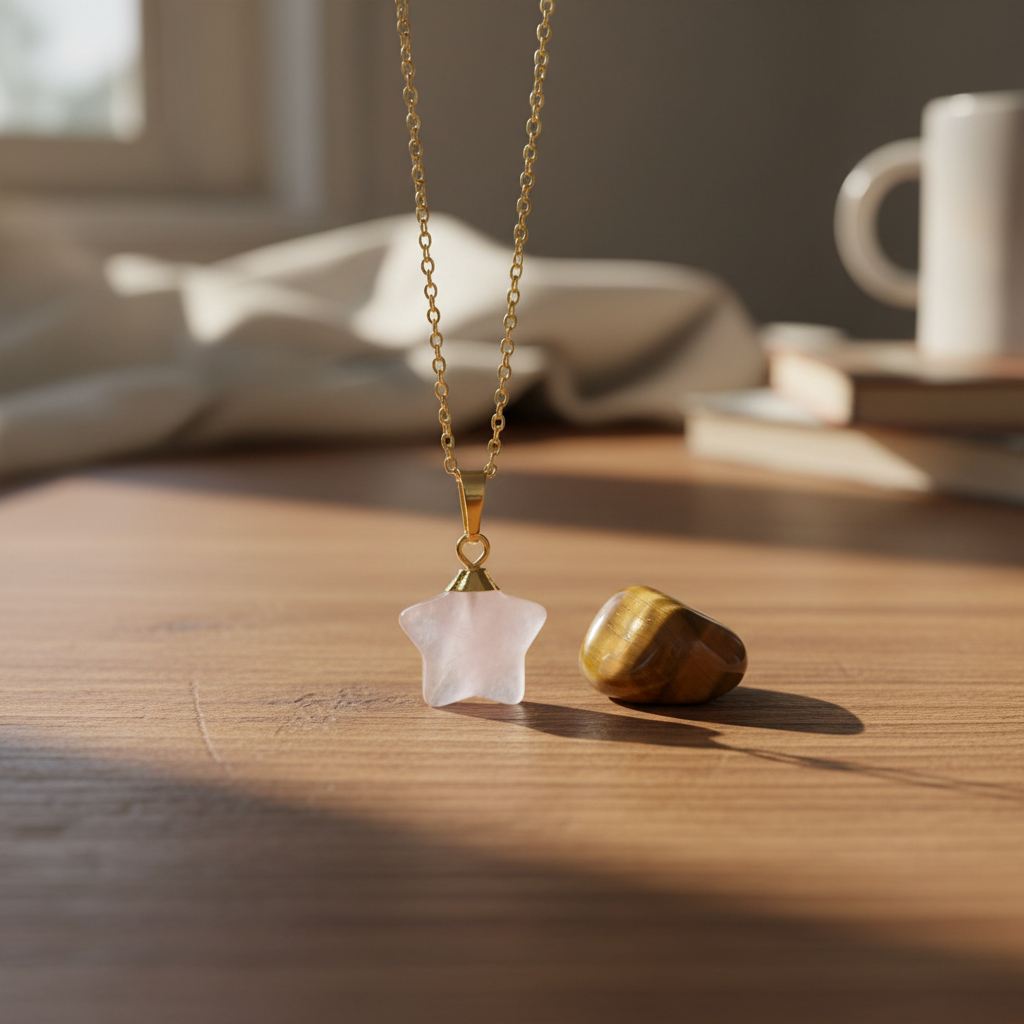 Collar Estrella de Cuarzo