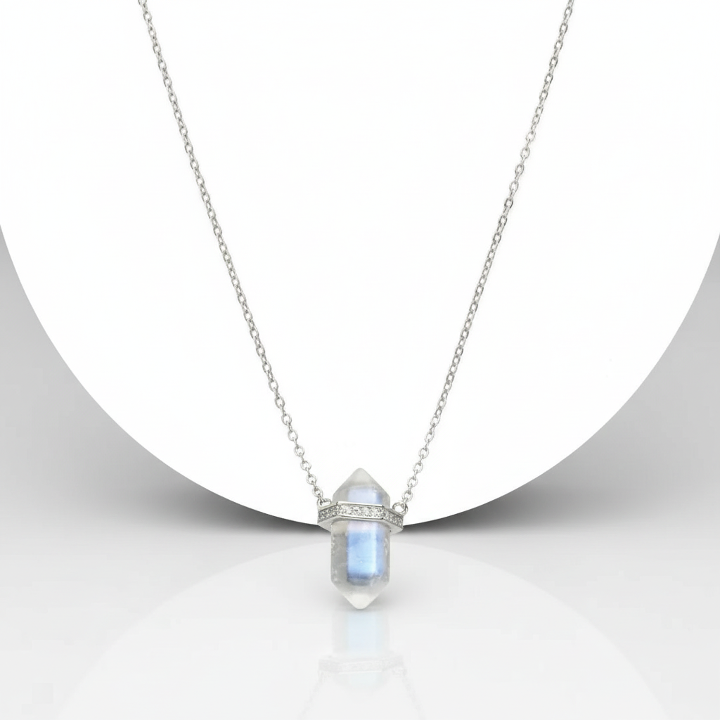 Bby cuarzo cadenita plata 925