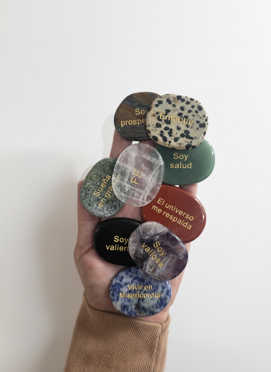 Cuarzos con afirmaciones