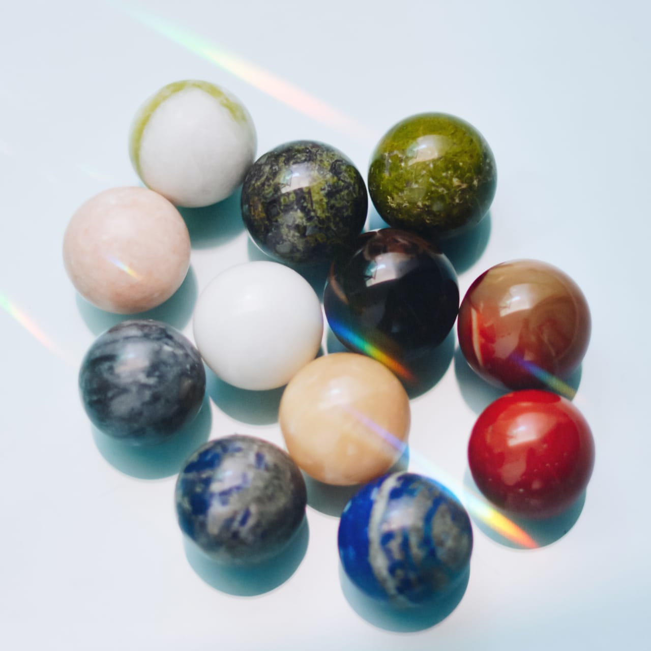 Planetas de cuarzo