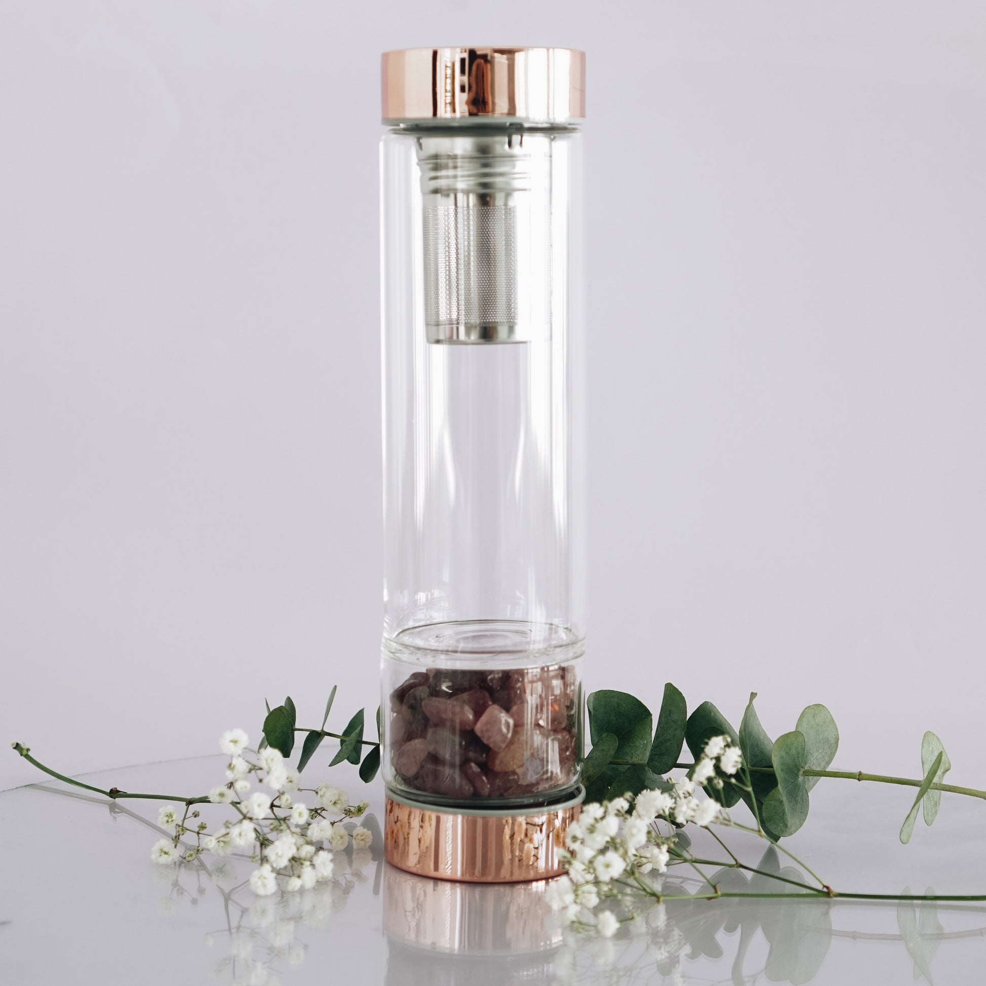 Crystal Elixir Cuarzo Rosa Fresa
