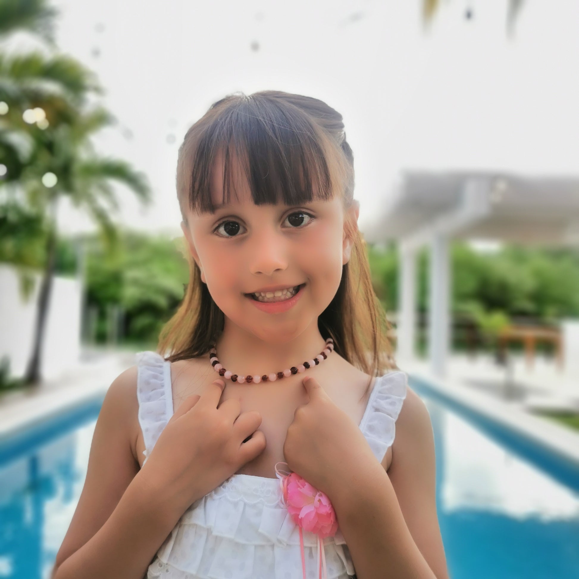 Collar de Ámbar para Niños