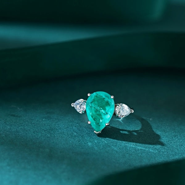 Anillo de Turmalina Paraiba