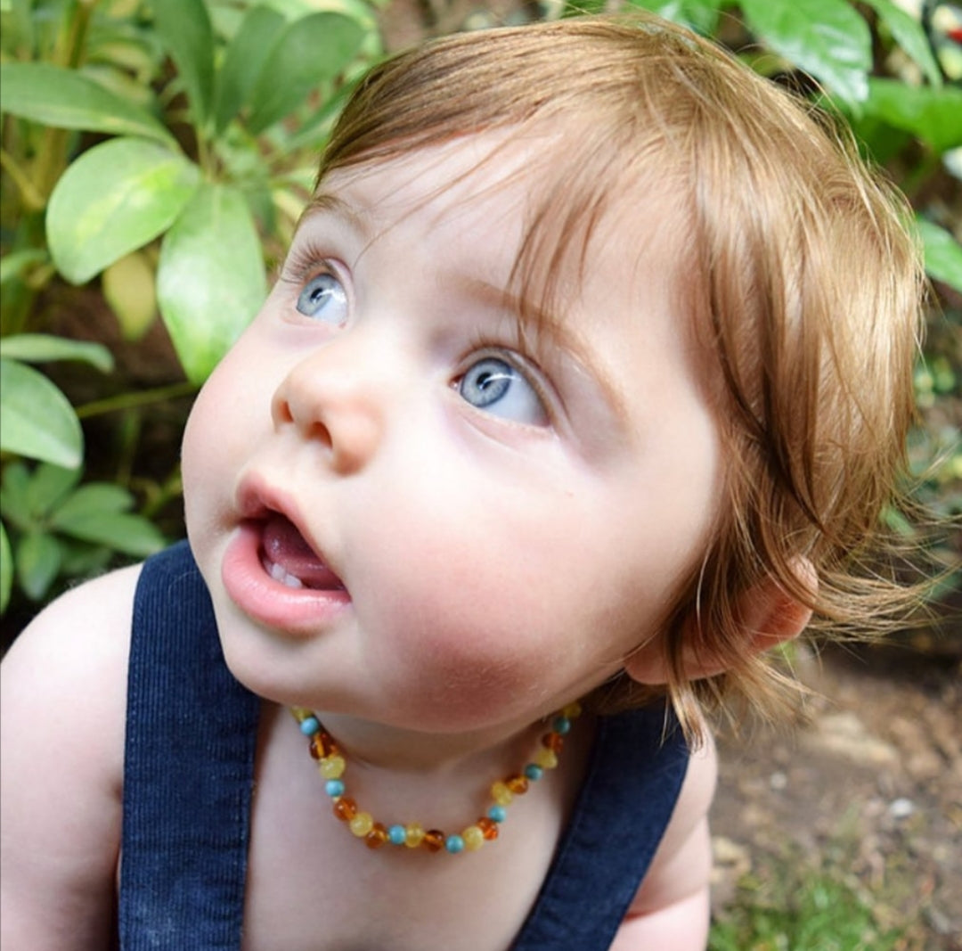 Collar de Ámbar para Niños